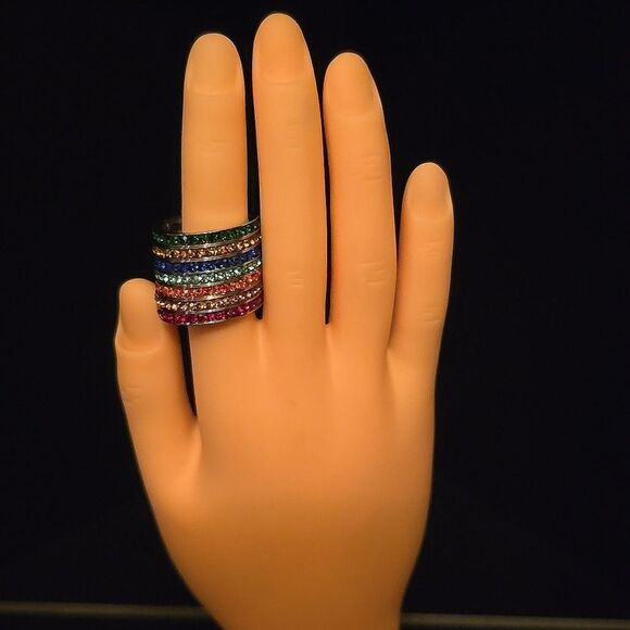 Austrian Crystal Bands! Size 9,NWOT! - Picture 6 of 7